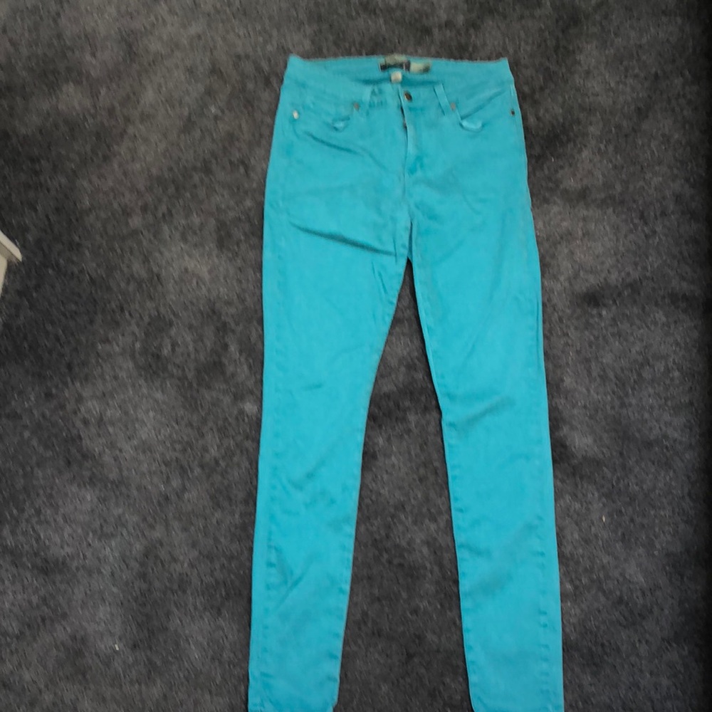 Paige teal jeans